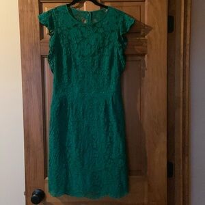 Ralph Lauren Dress Green lace size 8
